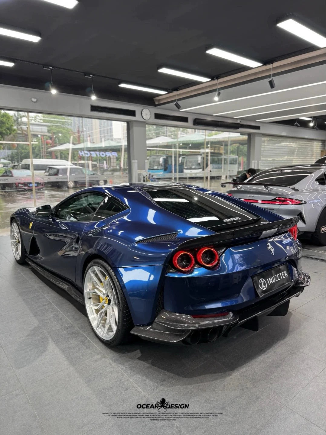 Ferrari 812 Superfast GTS N-Style Dry Carbon Fiber Aero Kit – Front Lip, Side Skirts, Rear Wing & More