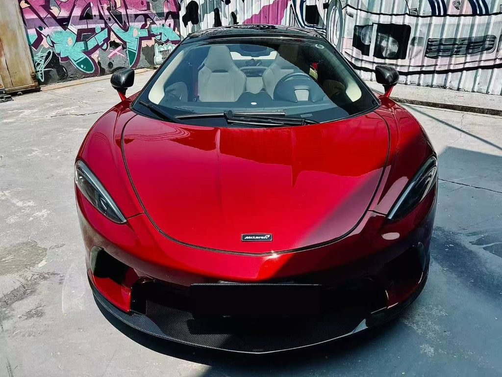 McLaren GT N-Style Dry Carbon Fiber Aero Kit – Front Lip, Side Skirts, Rear Lip, Wing, Fender Trim