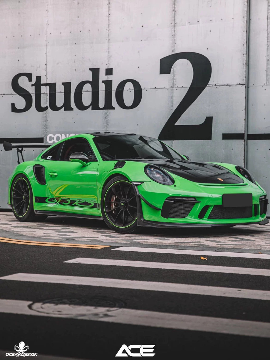 Porsche 991 GT3 RS OEM-Style Dry Carbon Fiber Aero Kit – Front Lip, Side Skirts, Hood, Wing, Mirrors & More