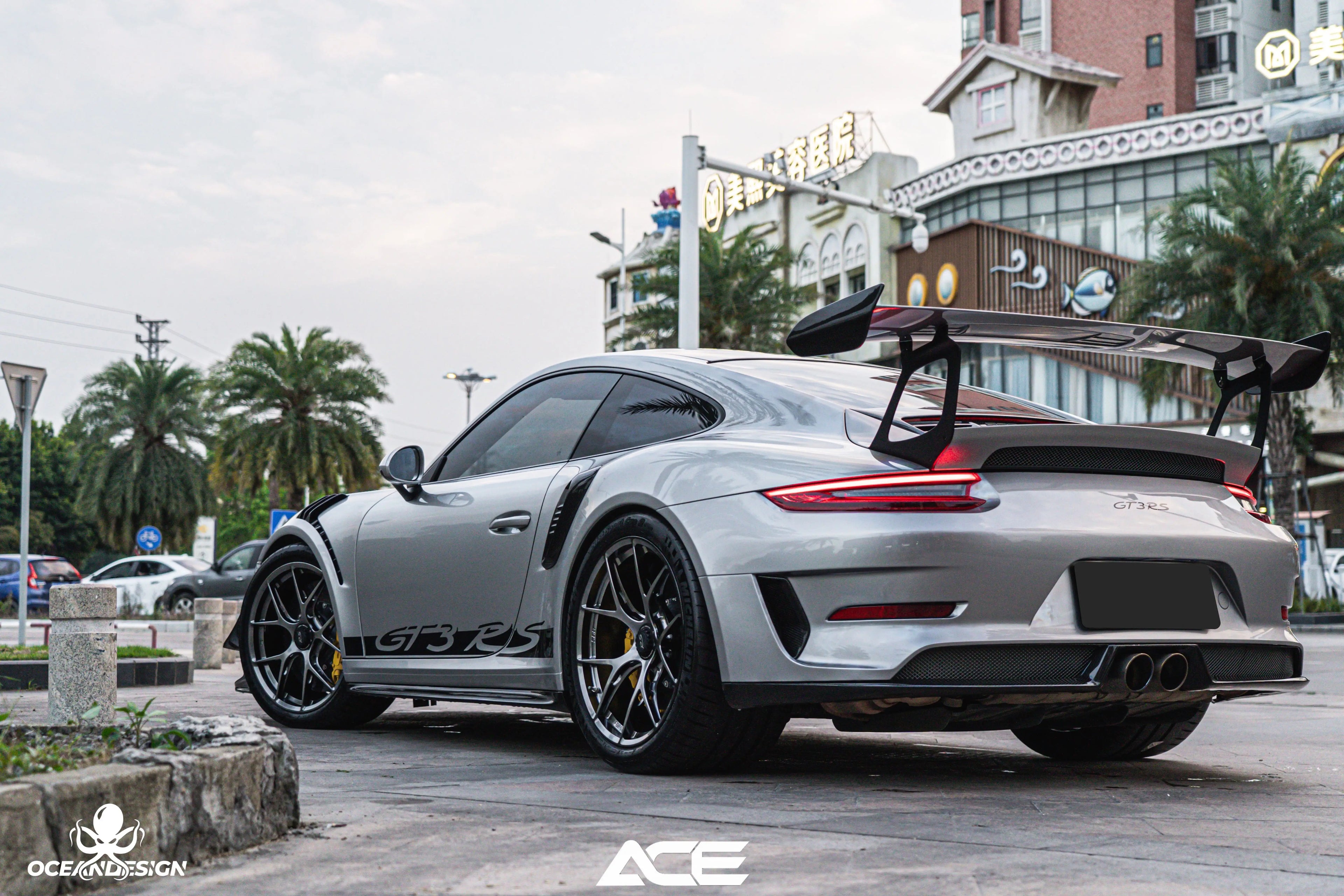 Porsche 991 GT3 RS OEM-Style Dry Carbon Fiber Aero Kit – Front Lip, Side Skirts, Hood, Wing, Mirrors & More