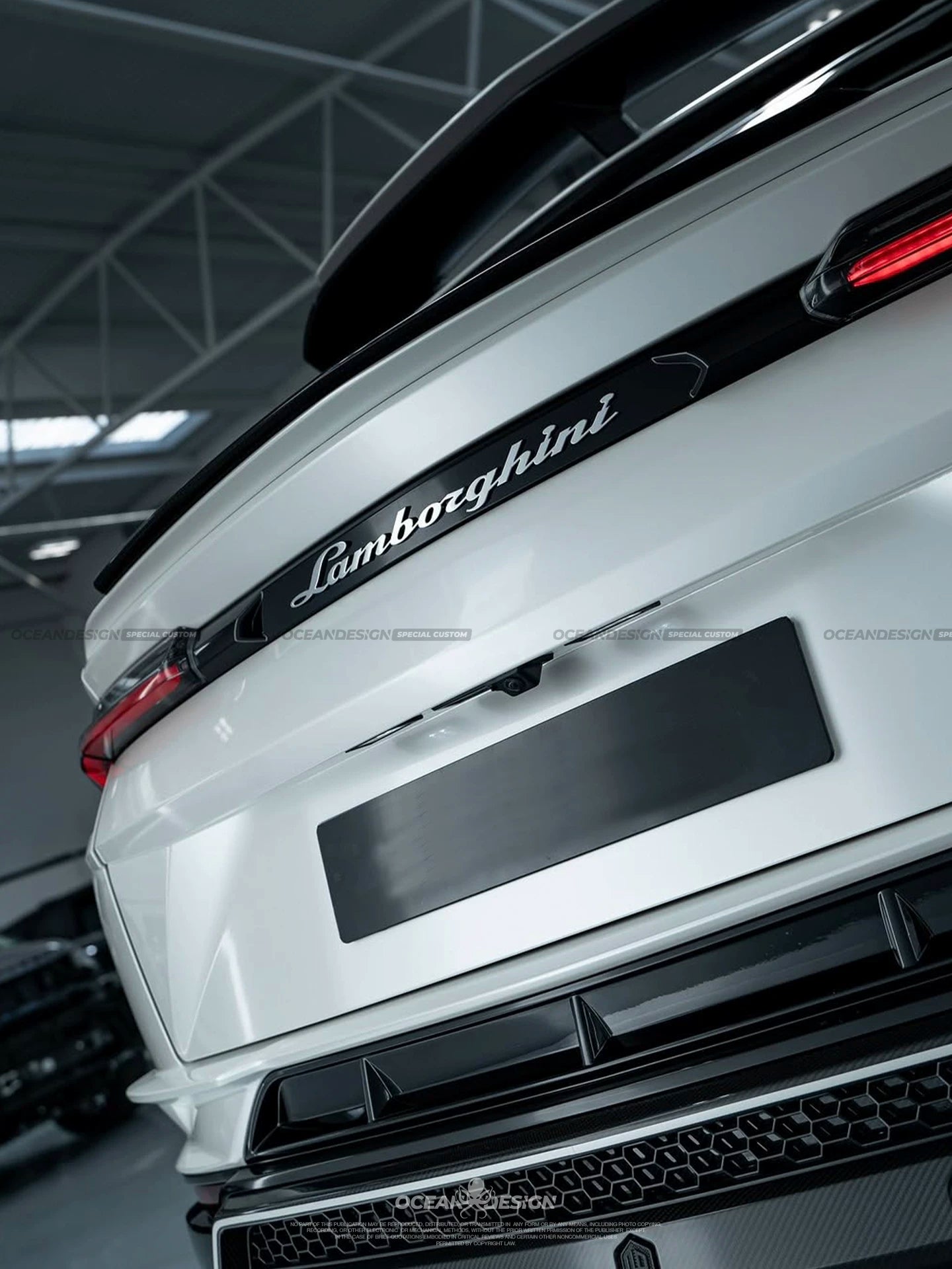 Lamborghini Urus S Ocean Design-Style Dry Carbon Fiber Aero Kit – Front Lip, Side Skirts, Wheel Arches, Hood & More