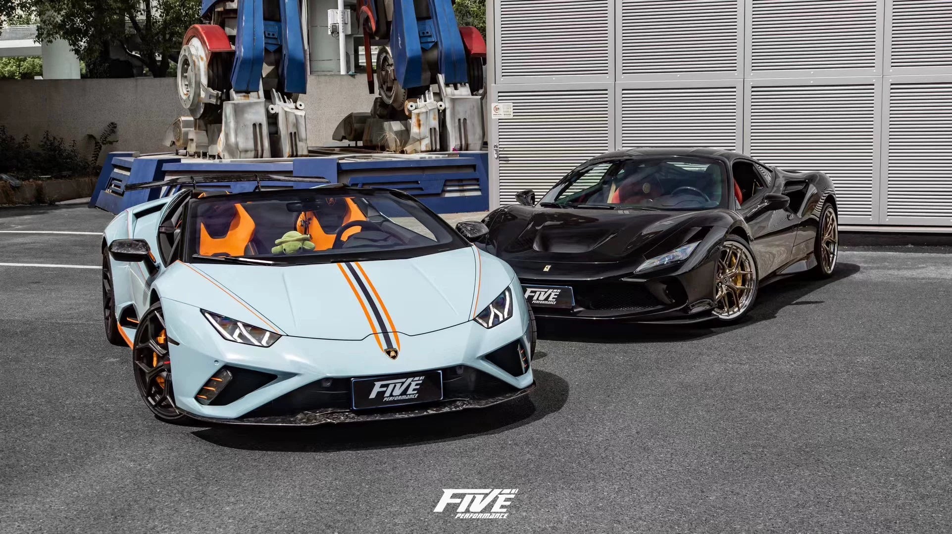 Lamborghini Huracan EVO RWD Novitec N-Style Dry Carbon Fiber Front Lip & Corner Pieces