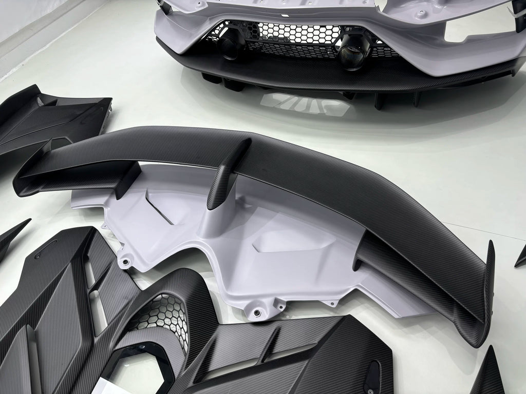 Lamborghini Aventador SVJ-Style Dry Carbon Fiber Full Body Kit (LP700 / LP720 / LP740 / LP750)