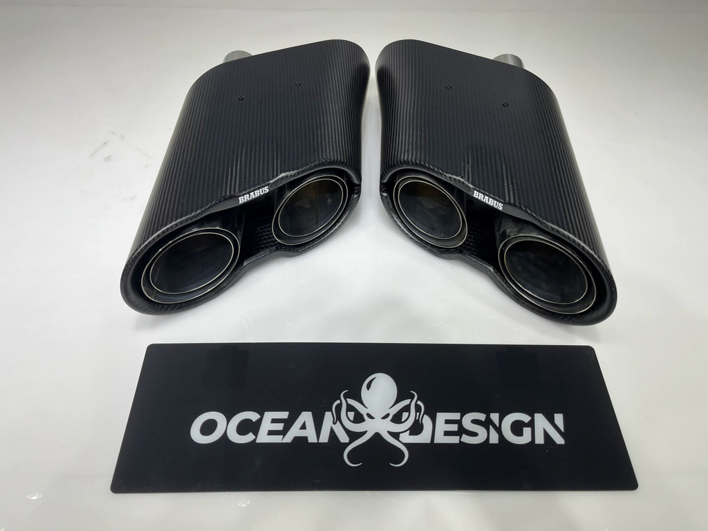 Mercedes-Benz G63 W464 G900 Rocket Style Dry Carbon Fiber Wide Aero Kit – Front Lip, Rear Lip, Rear Wing, Hood, Grille, Wheel Arches, Mirror Caps & Trim