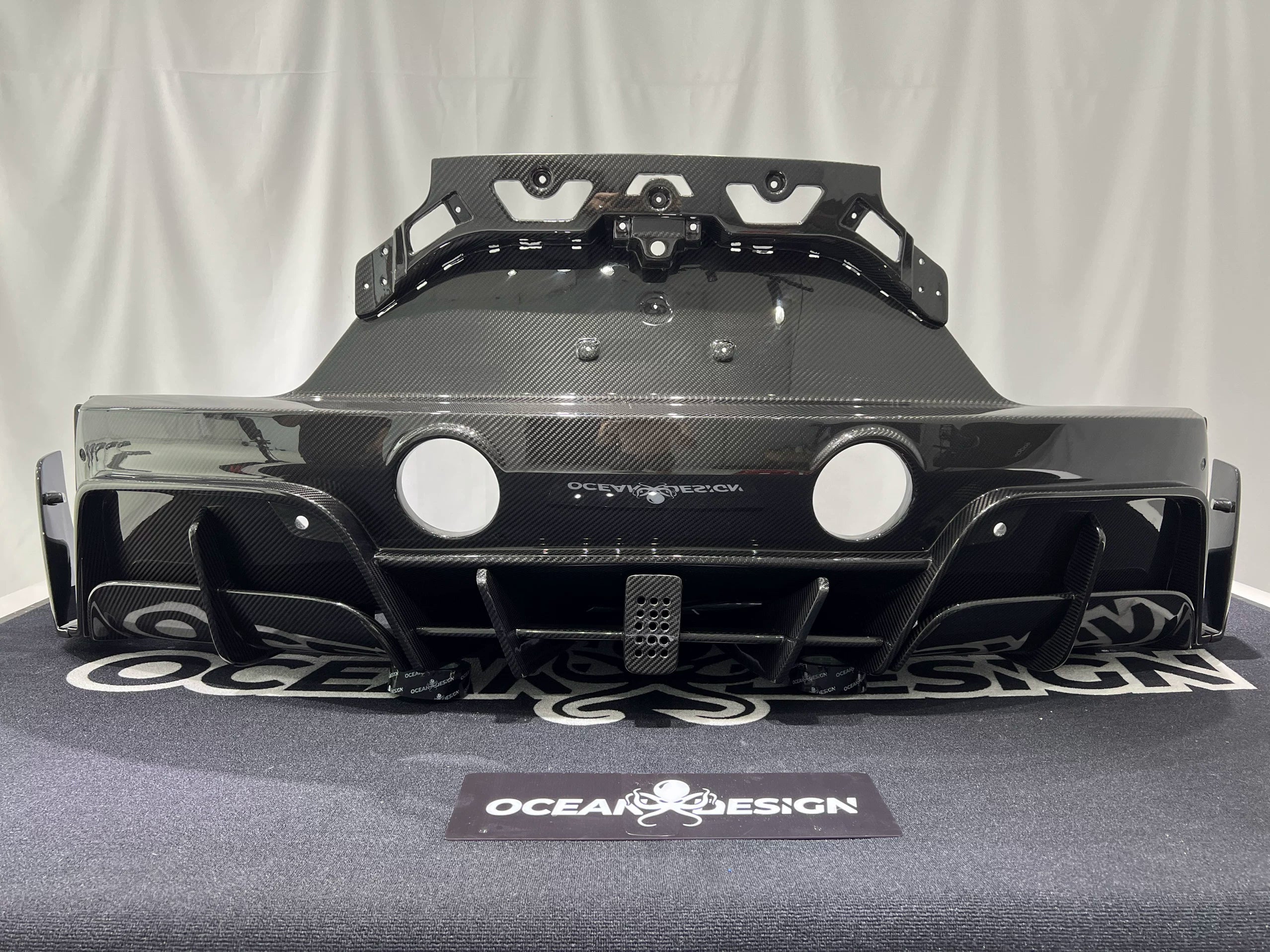 Maserati MC20 MSY Style Dry Carbon Fiber Aero Kit – Front Lip, Rear Lip, Diffuser, Hood, Side Skirts, Rear Wing, Mirror Covers, Engine Bay Trim