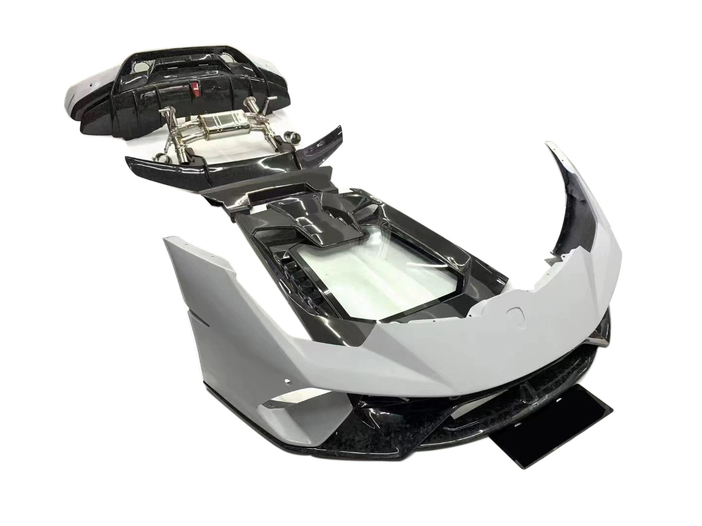 Lamborghini Huracan LP580 LP610 EVO Performante-Style Dry Carbon Fiber Widebody Kit