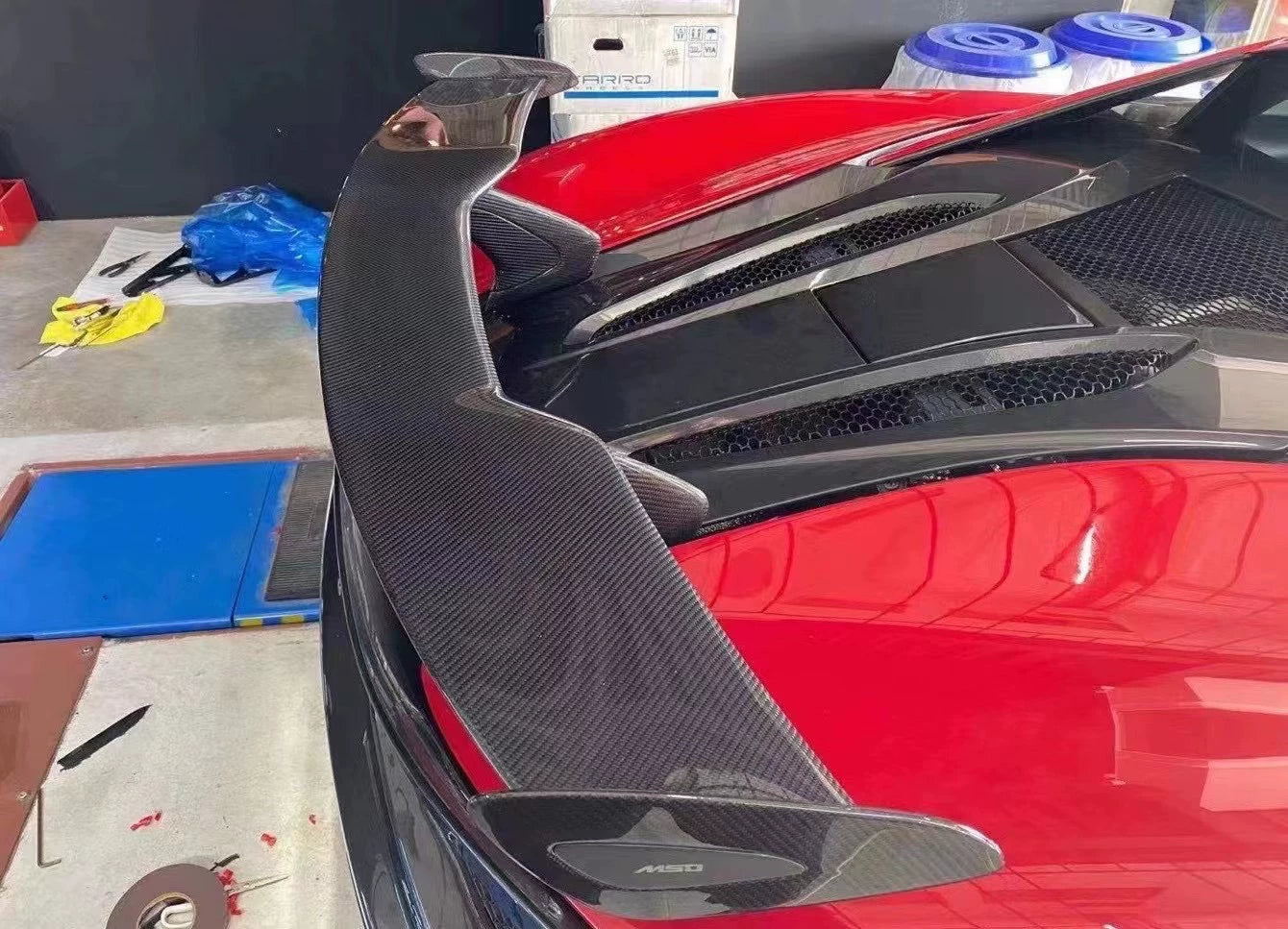 McLaren 540C 570S 600LT OEM-Style Dry Carbon Fiber Parts – Hood, Rear Wing, Mirrors & More