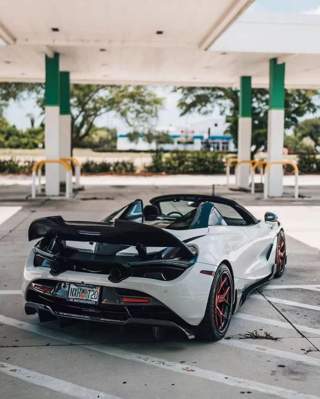 McLaren 720S RYFT-Style Dry Carbon Fiber Aero Kit – Front Lip, Side Skirts, Rear Lip, Wing, Hood