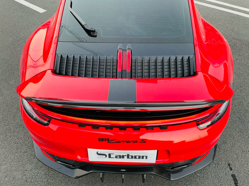 Porsche 911 992.1 MIW-Style Dry Carbon Fiber Aero Kit – Front Lip, Side Skirts, Rear Lip, Canards, Wing