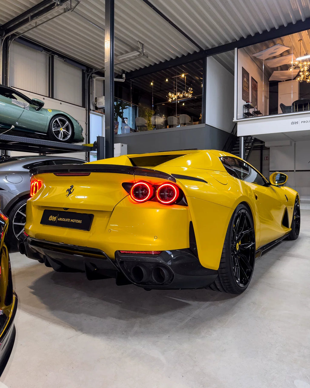 Ferrari 812 Superfast GTS N-Style Dry Carbon Fiber Aero Kit – Front Lip, Side Skirts, Rear Wing & More