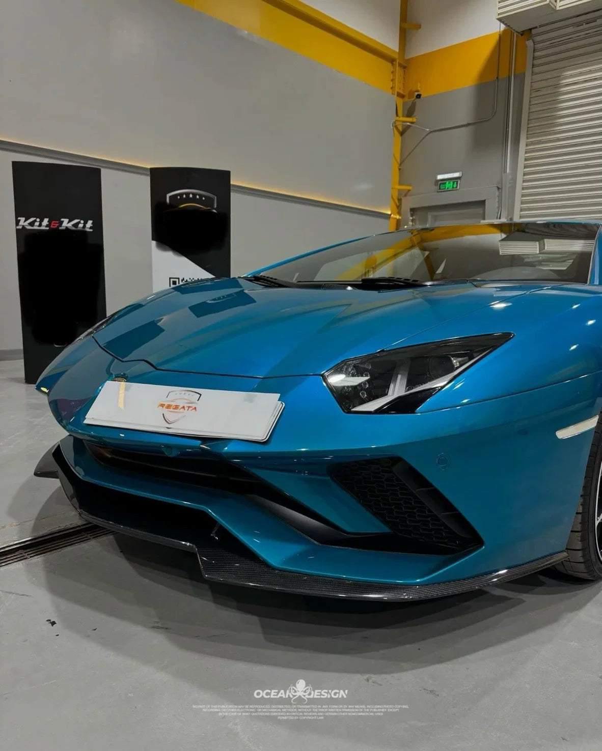 Lamborghini Aventador LP740 (S) OEM-Style Dry Carbon Fiber Aero Kit – Front Lip, Side Skirts, Rear Wing & More