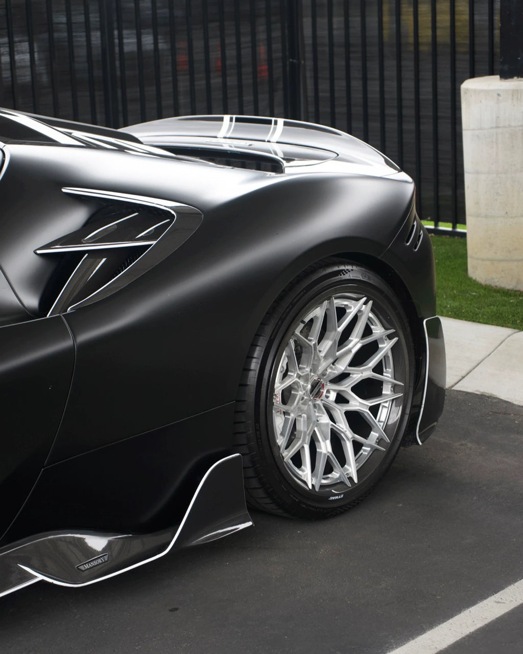 Ferrari SF90 MSY-Style Dry Carbon Fiber Aero Kit – Front Lip, Fenders, Side Skirts, Rear Lip, Wing & More
