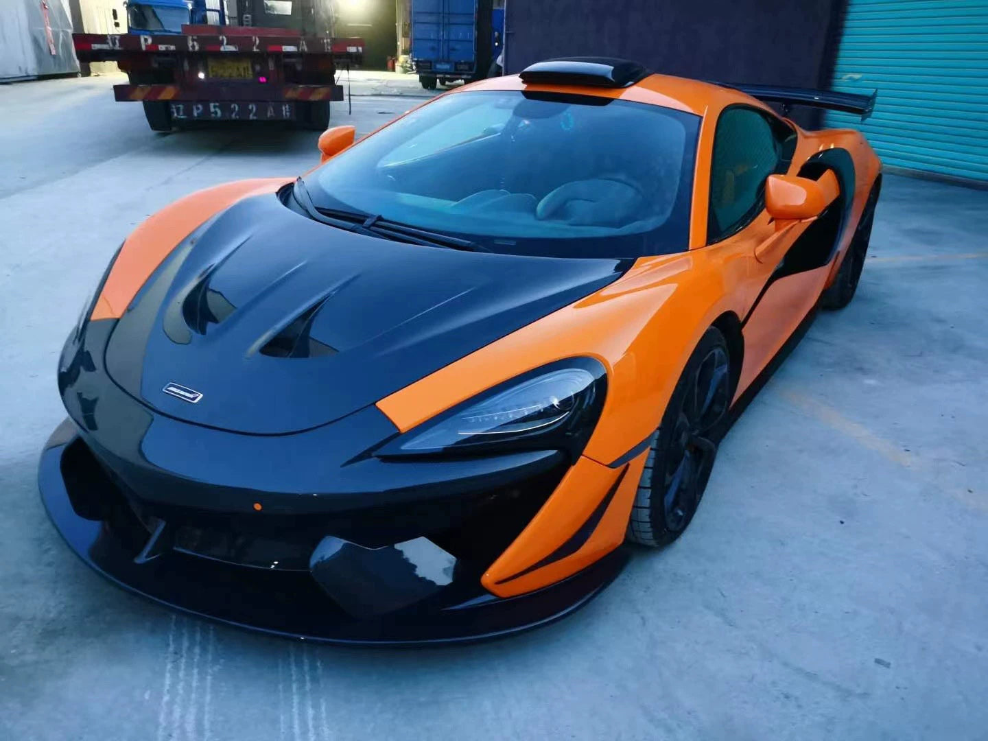McLaren 540C 570S 600LT OEM-Style Dry Carbon Fiber Parts – Hood, Rear Wing, Mirrors & More