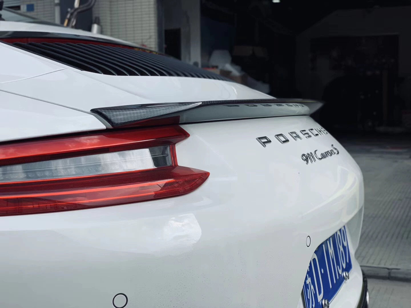 Porsche 911 991.2 Ocean Design-Style Carbon Fiber Aero Kit – Front Lip, Side Skirts, Rear Lip, Wing