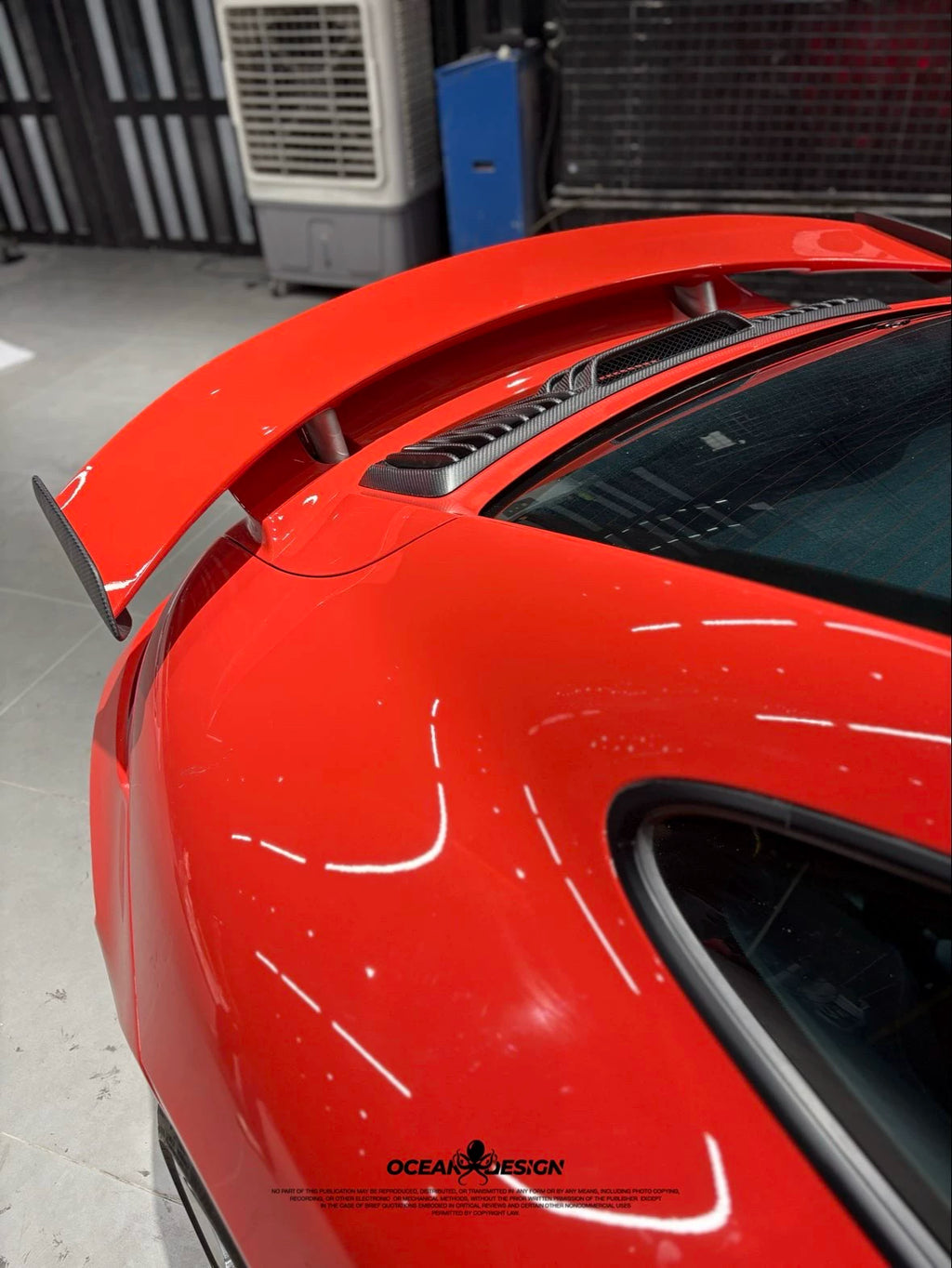 Porsche 911 991 Turbo S Topcar-Style Carbon Fiber Aero Kit – Front & Rear Bumpers, Lip, Wing, Hood