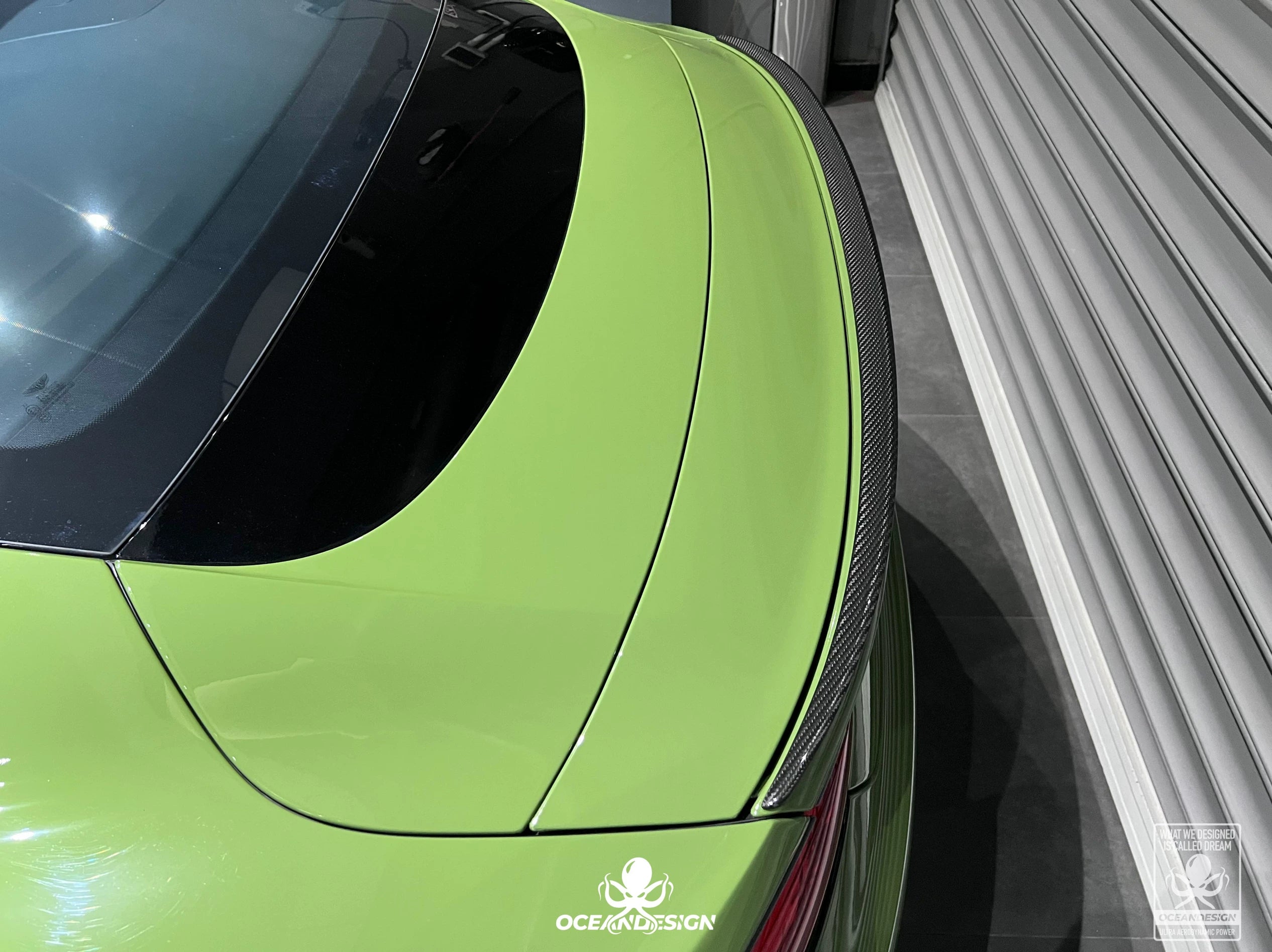 Bentley Continental GT OD E-Style Dry Carbon Fiber Aero Kit – Front Lip, Side Skirts, Rear Lip, Rear Wing