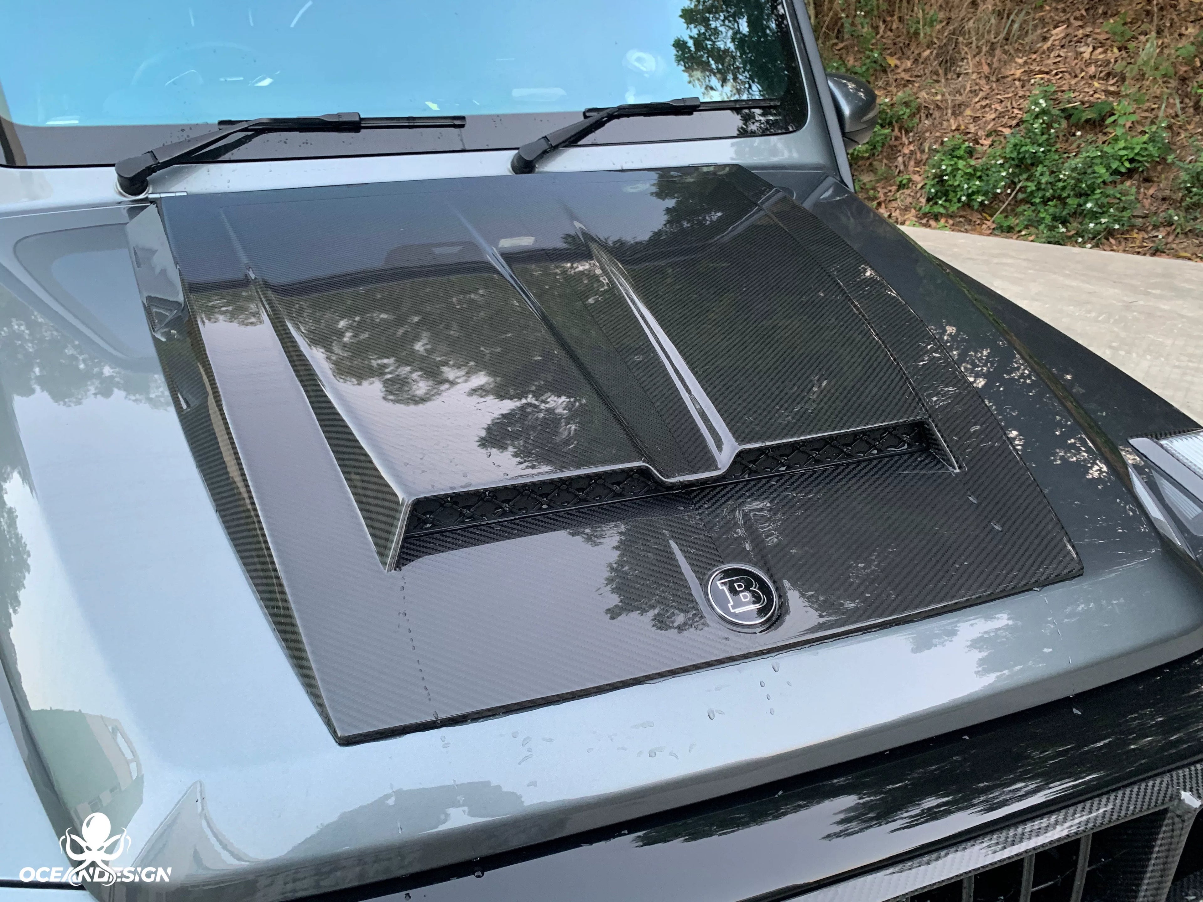 Mercedes-Benz G63 W464 G900 Rocket Style Dry Carbon Fiber Wide Aero Kit – Front Lip, Rear Lip, Rear Wing, Hood, Grille, Wheel Arches, Mirror Caps & Trim