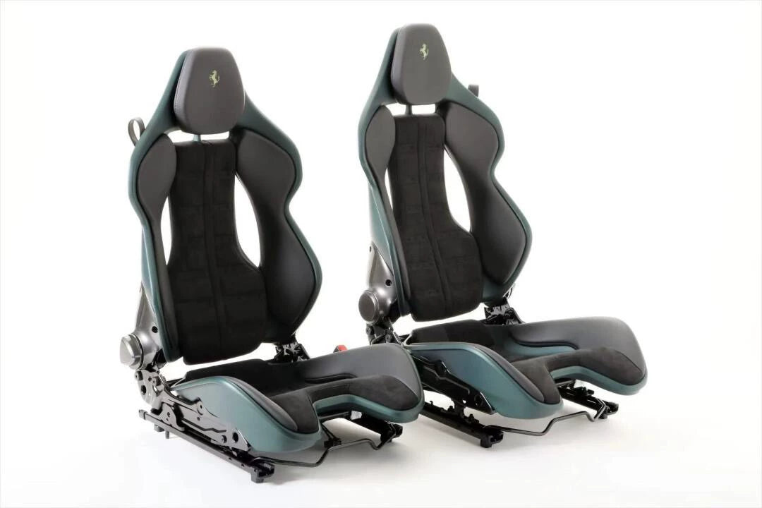 Ferrari 296 GTB / SF90 Dry Carbon Fiber One-Piece Racing Bucket Seat