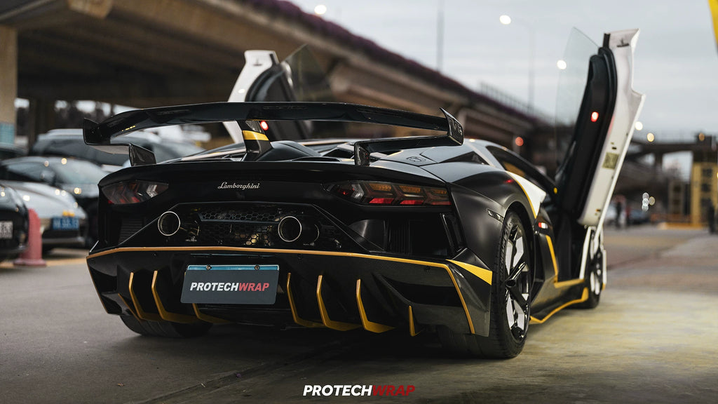Lamborghini Aventador SVJ-Style Dry Carbon Fiber Full Body Kit (LP700 / LP720 / LP740 / LP750)