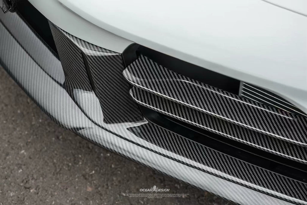 Porsche 911 992.2 OEM-Style Dry Carbon Fiber Aero Kit – Front Lip, Grille, Air Vents, Rear Lip
