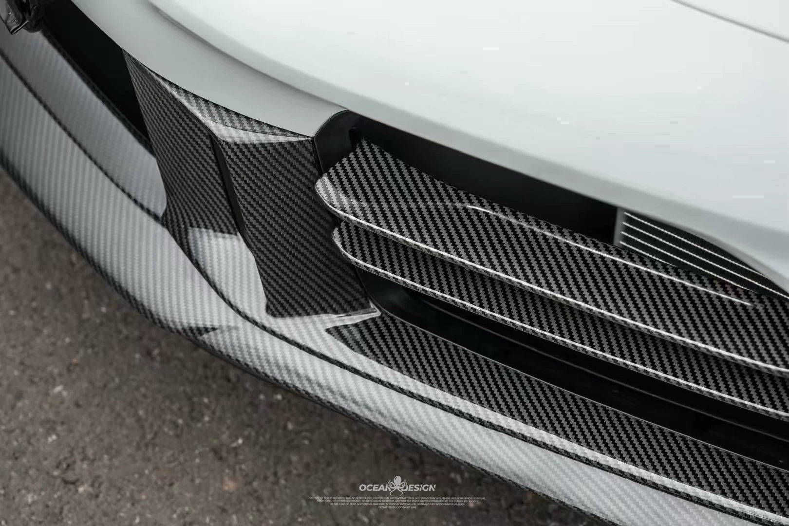 Porsche 911 992.2 OEM-Style Dry Carbon Fiber Aero Kit – Front Lip, Grille, Air Vents, Rear Lip