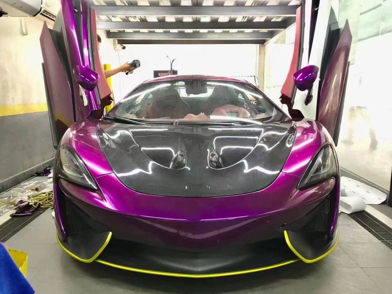McLaren 540C 570S 600LT OEM-Style Dry Carbon Fiber Parts – Hood, Rear Wing, Mirrors & More