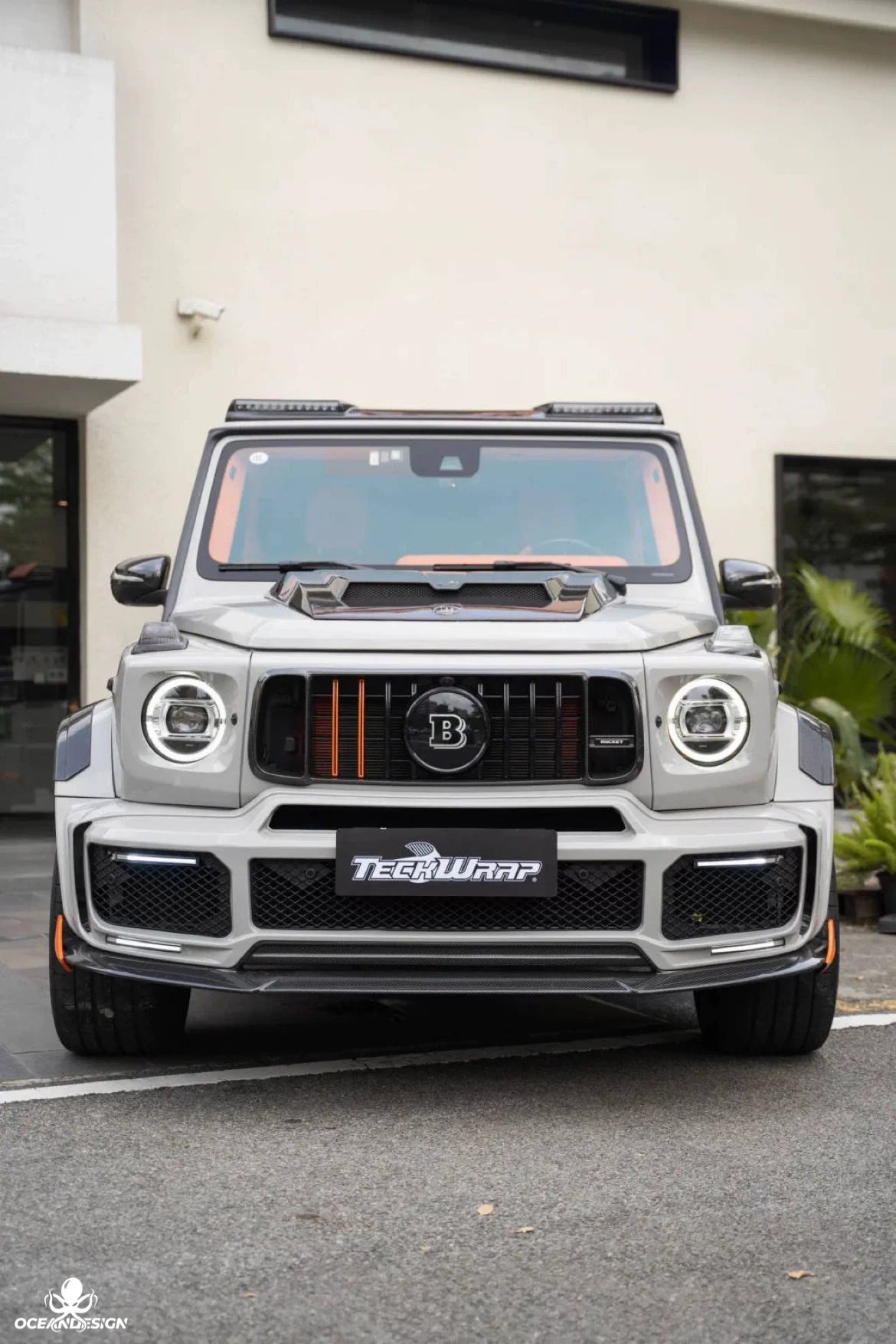 Mercedes-Benz G63 W464 G900 Rocket Style Dry Carbon Fiber Wide Aero Kit – Front Lip, Rear Lip, Rear Wing, Hood, Grille, Wheel Arches, Mirror Caps & Trim