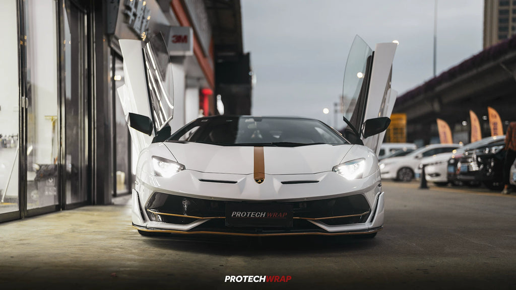 Lamborghini Aventador SVJ-Style Dry Carbon Fiber Full Body Kit (LP700 / LP720 / LP740 / LP750)