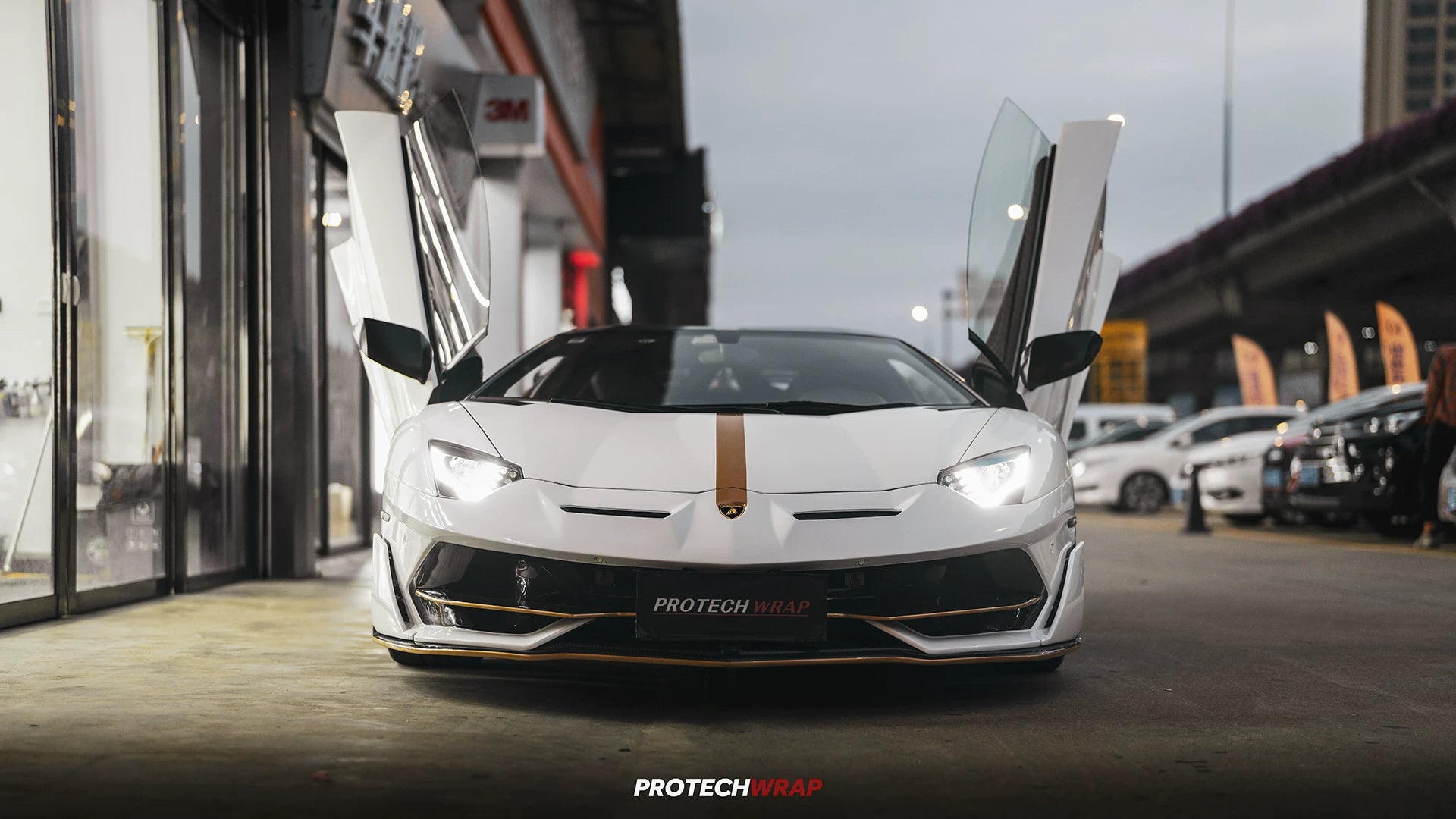 Lamborghini Aventador SVJ-Style Dry Carbon Fiber Full Body Kit (LP700 / LP720 / LP740 / LP750)