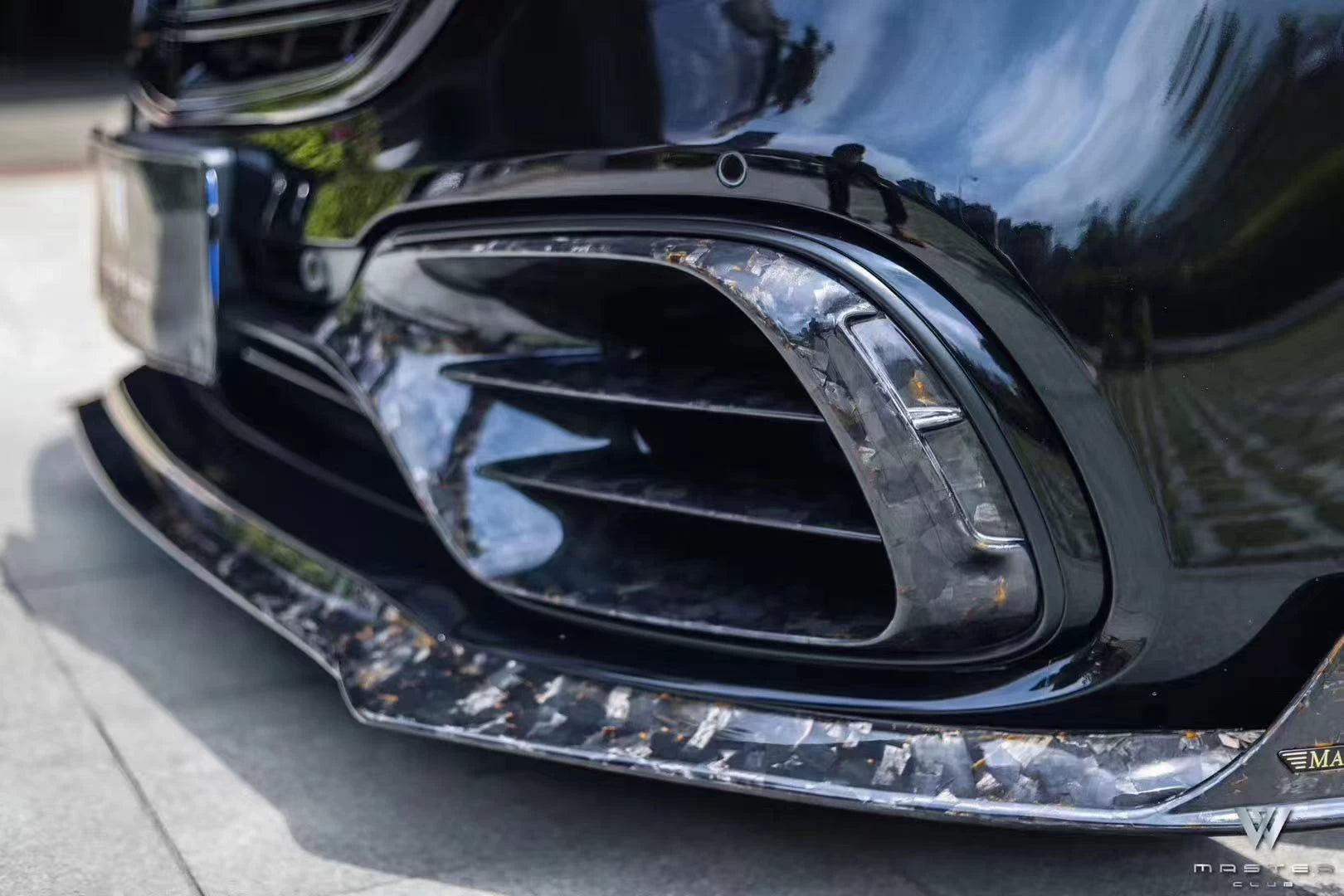 Mercedes-Benz S-Class S63 W222.2 MSY Style Carbon Fiber Aero Kit – Front Lip, Rear Bumper, Side Skirts, Rear Wing, Fender Flares, Hood, Mirror Covers