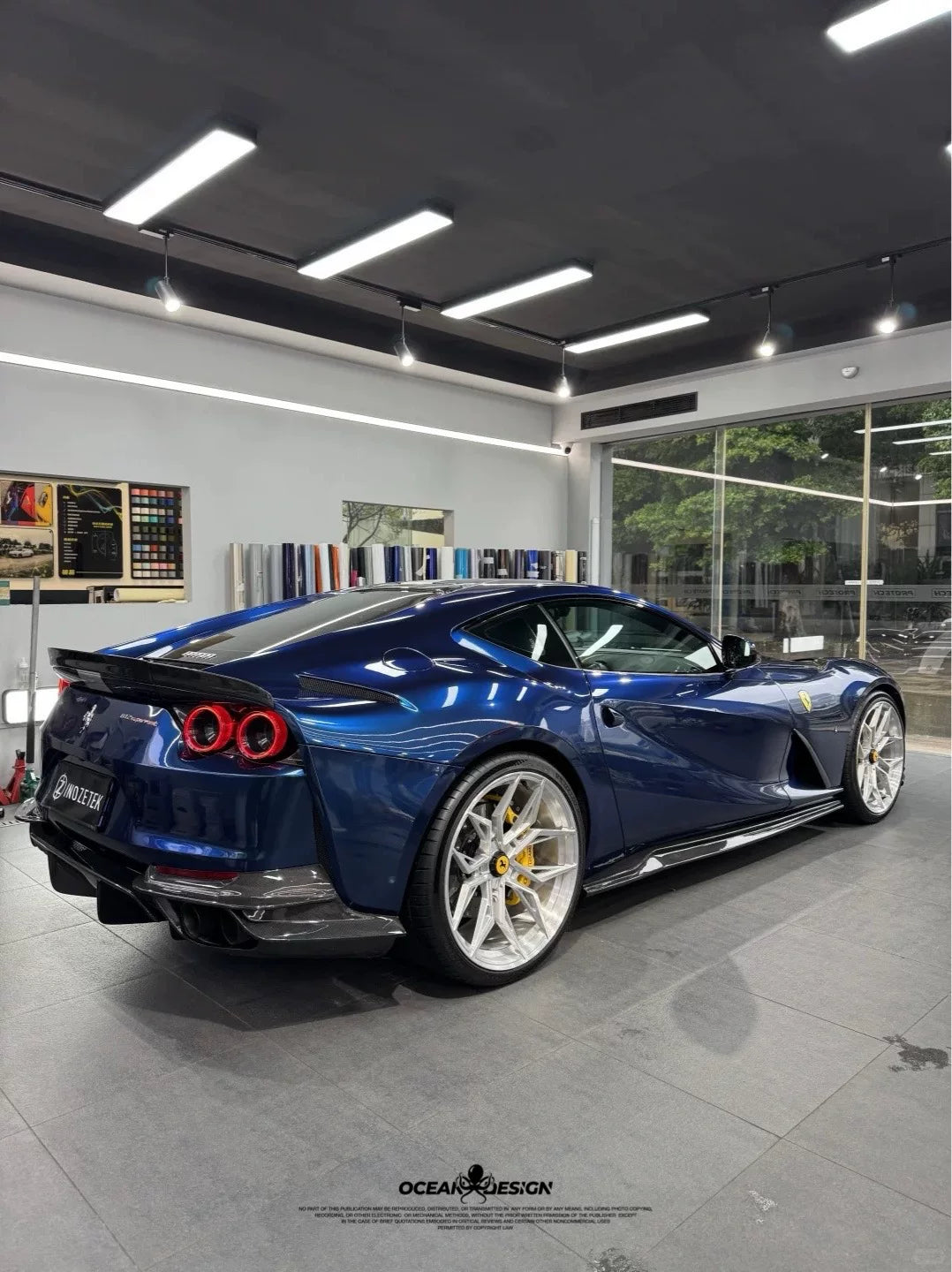 Ferrari 812 Superfast GTS N-Style Dry Carbon Fiber Aero Kit – Front Lip, Side Skirts, Rear Wing & More