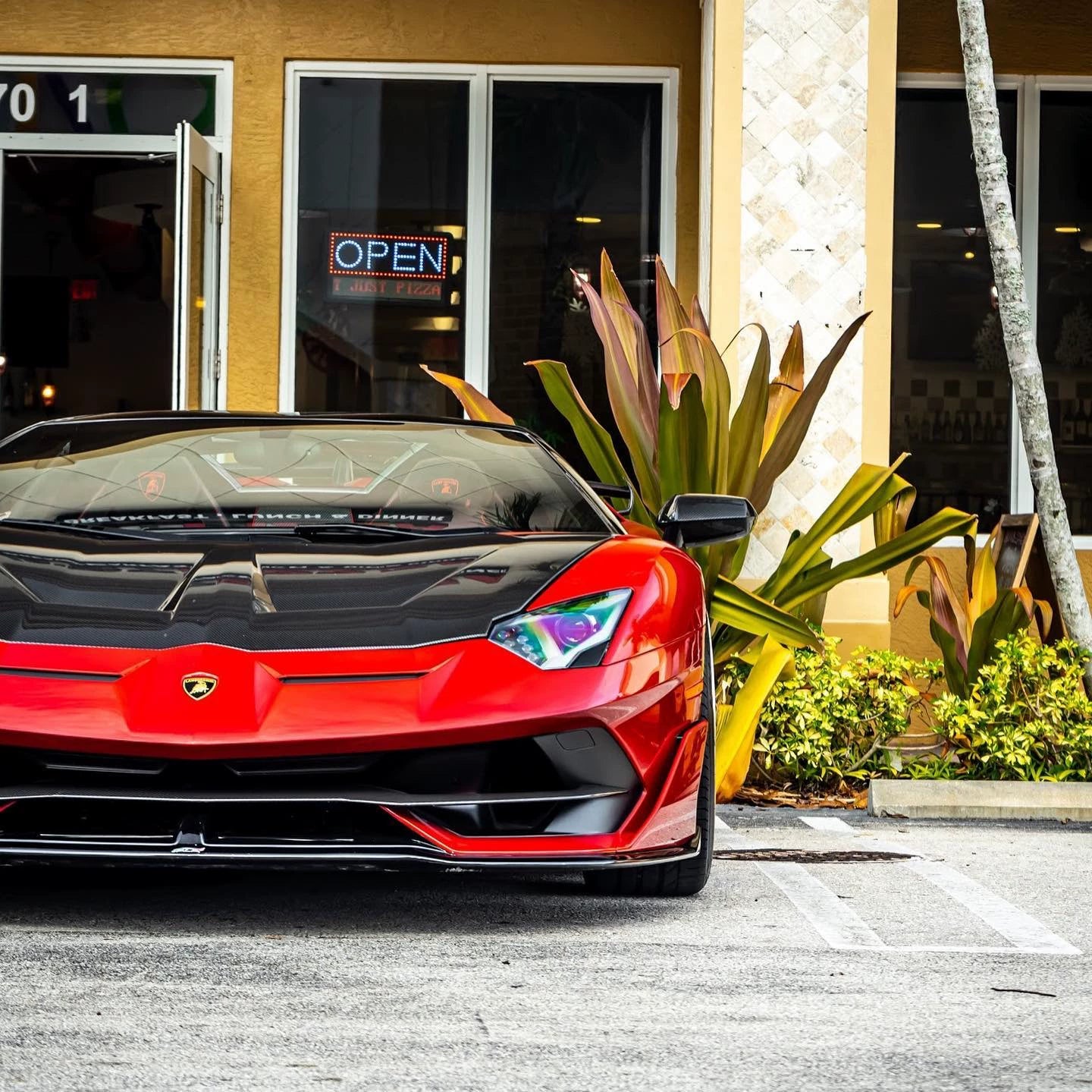 Lamborghini Aventador SVJ 1016-Style Dry Carbon Fiber Hood (LP700 / LP720 / LP740 / LP750)