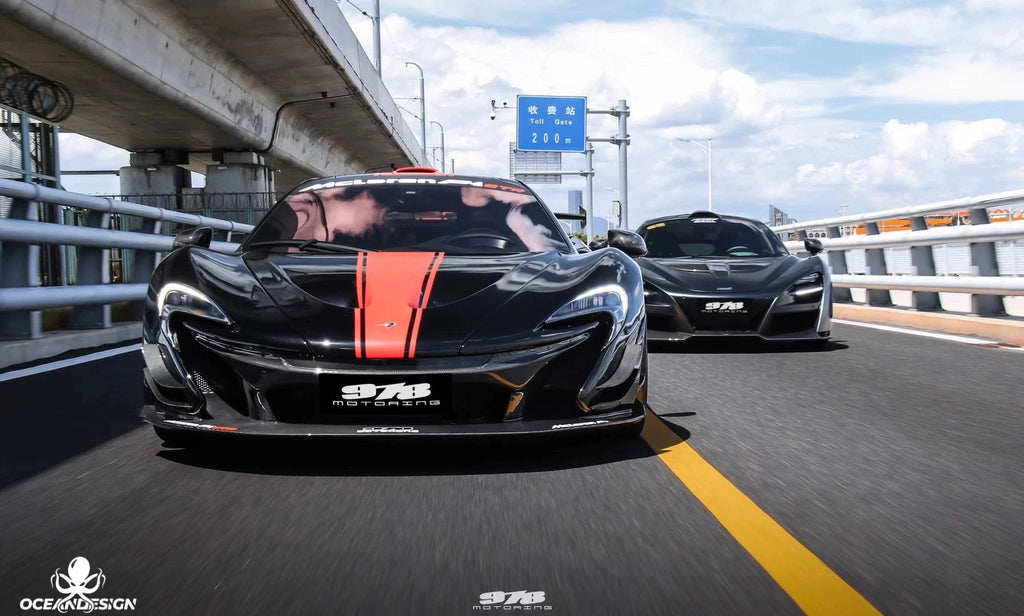 McLaren P1 GTR-Style Dry Carbon Fiber Body Kit – Complete Aero