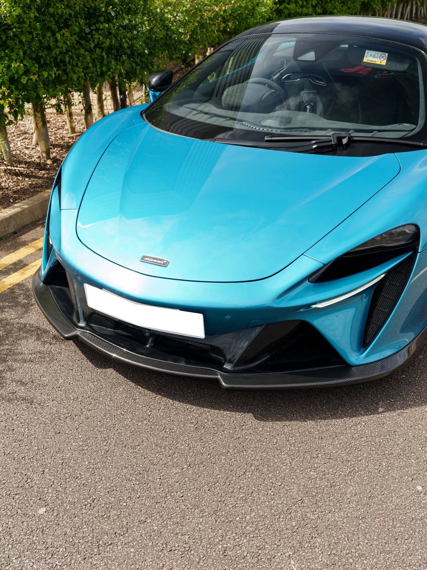 McLaren Artura CT-Style Dry Carbon Fiber Aero Kit – Front Lip, Side Skirts, Rear Lip, Rear Wing, Mirror Covers