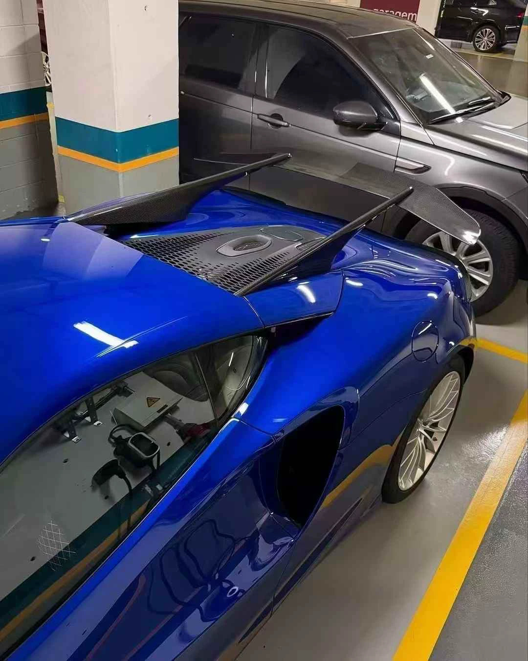 McLaren Artura N-Style Dry Carbon Fiber Aero Kit – Front Lip, Side Skirts, Rear Lip, Rear Wing, Door Sills, Mirror Covers