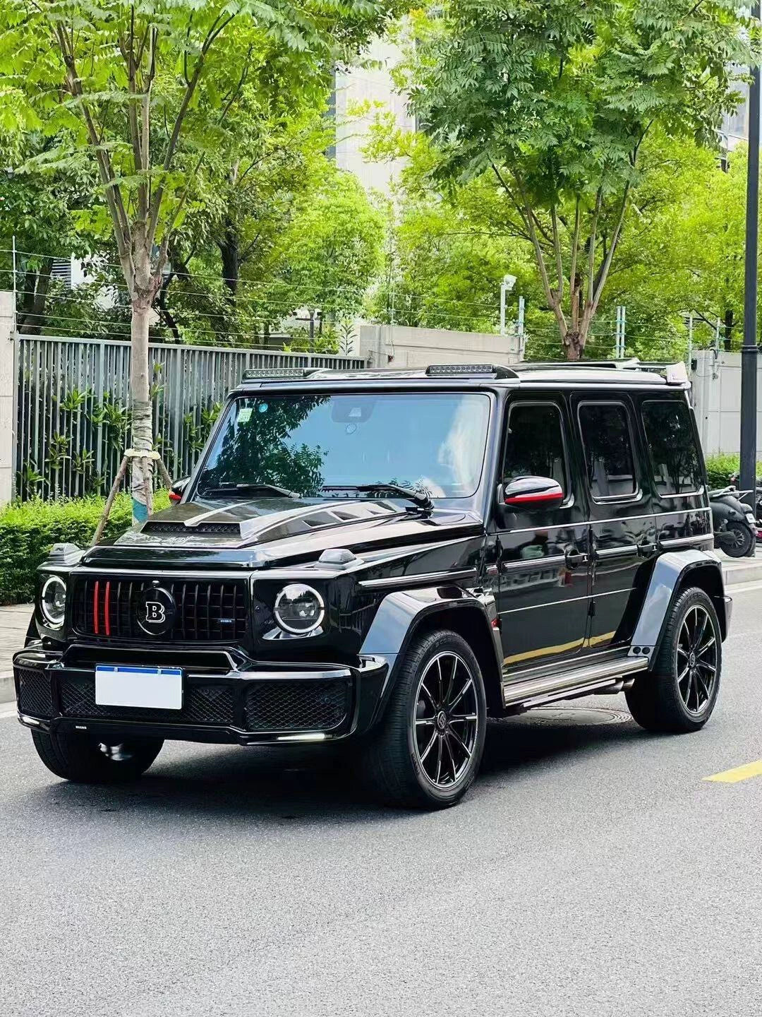 Mercedes-Benz G-Class W464 / W465 G800 Style Dry Carbon Fiber Wide Body Kit – Complete Conversion