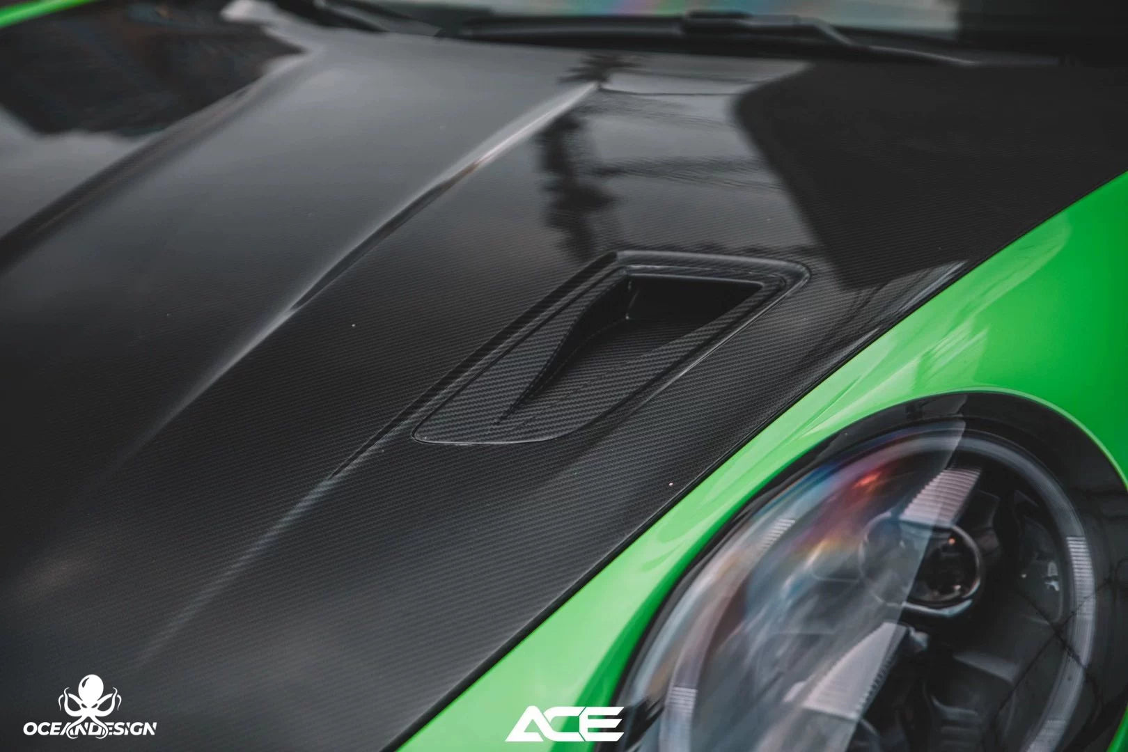 Porsche 991 GT3 RS OEM-Style Dry Carbon Fiber Aero Kit – Front Lip, Side Skirts, Hood, Wing, Mirrors & More