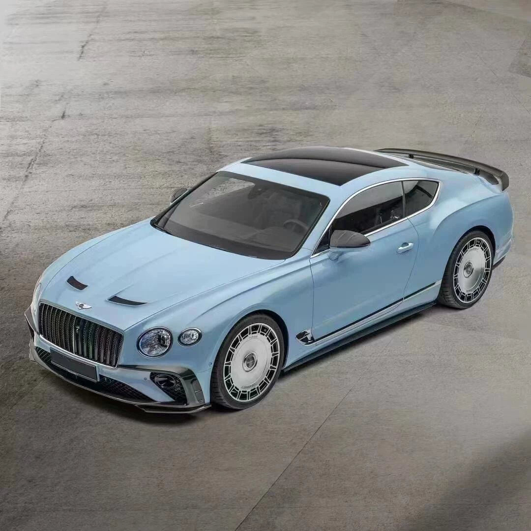 Bentley Continental GT MSY Style Dry Carbon Fiber Half Aero Kit – Front Lip, Side Skirts, Rear Lip, Fender Vents