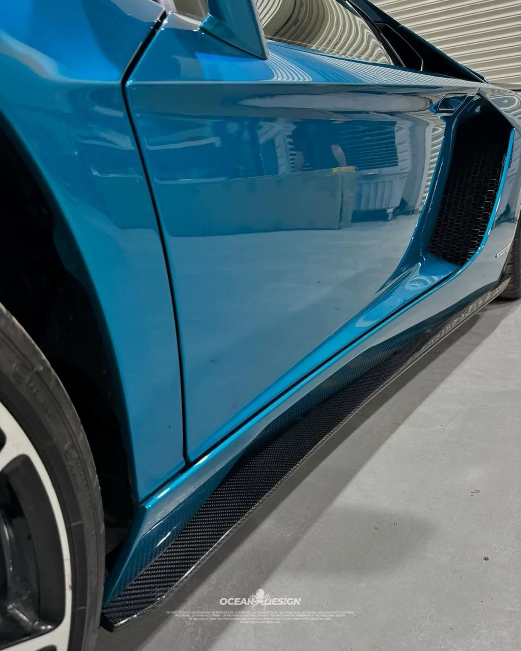 Lamborghini Aventador LP740 (S) OEM-Style Dry Carbon Fiber Aero Kit – Front Lip, Side Skirts, Rear Wing & More