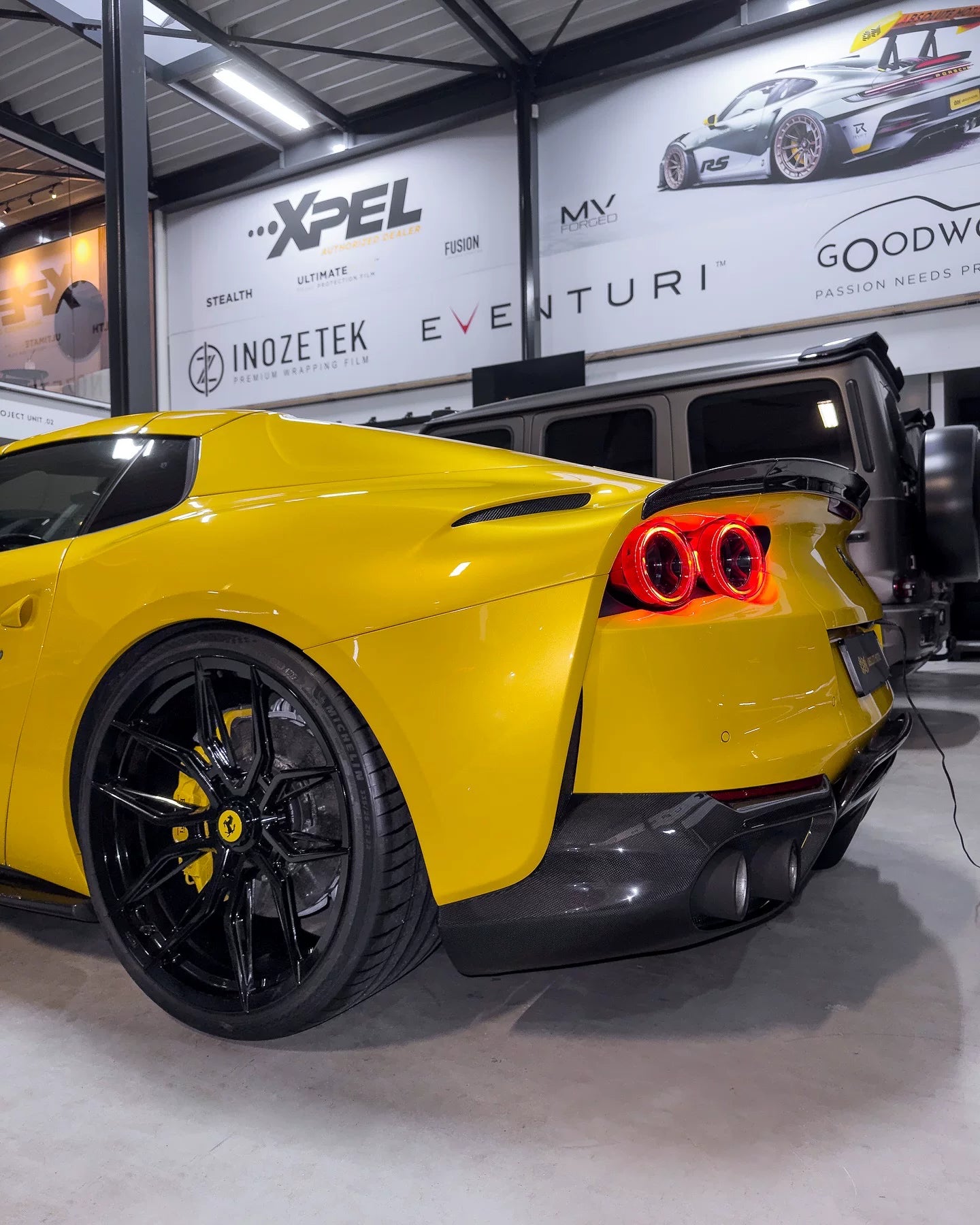 Ferrari 812 Superfast GTS N-Style Dry Carbon Fiber Aero Kit – Front Lip, Side Skirts, Rear Wing & More