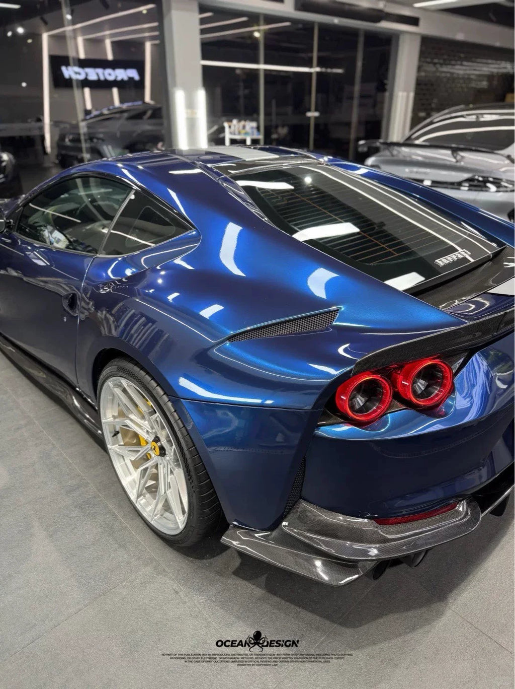 Ferrari 812 Superfast GTS N-Style Dry Carbon Fiber Aero Kit – Front Lip, Side Skirts, Rear Wing & More