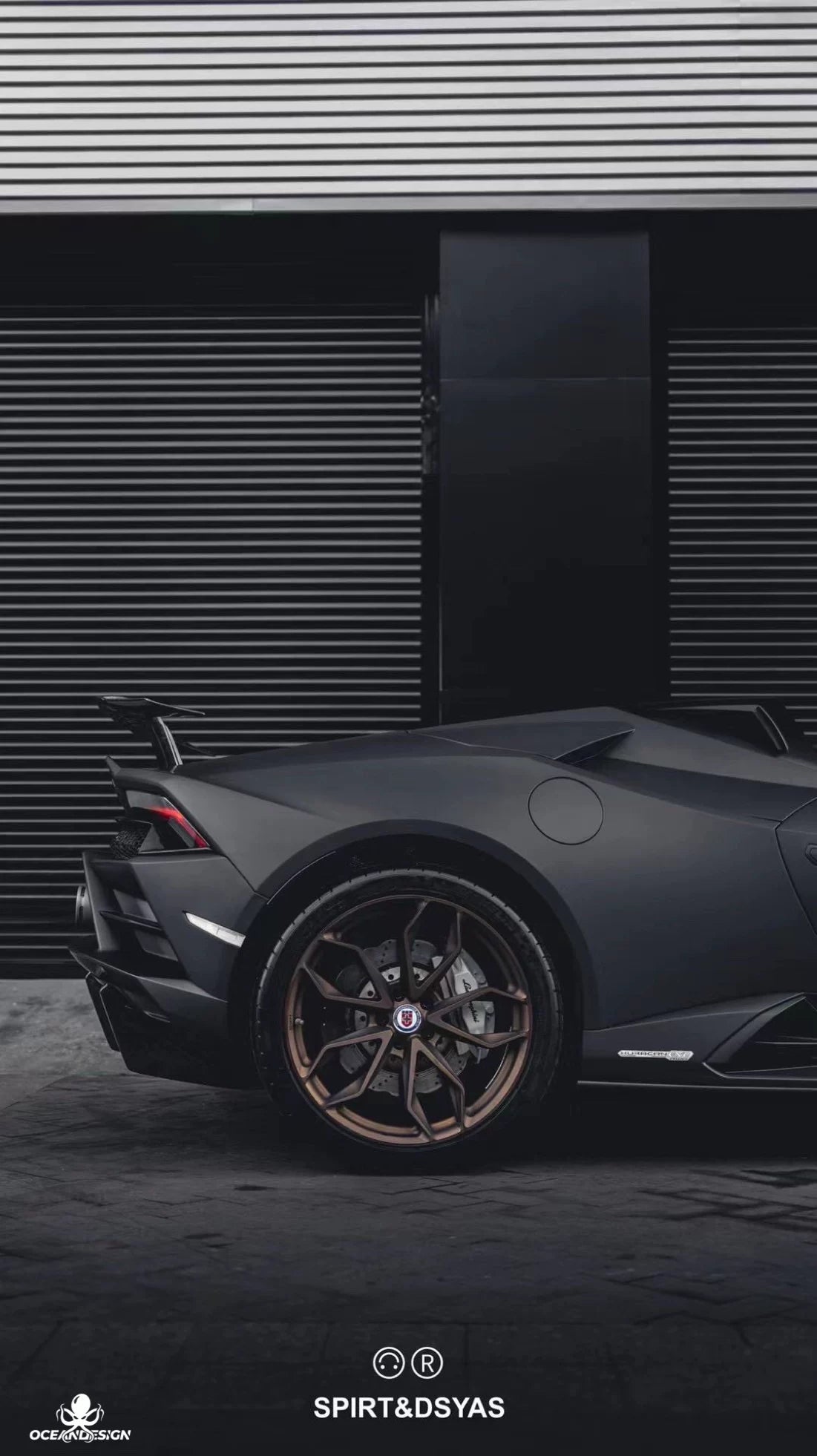 Lamborghini Huracan EVO RWD Novitec N-Style Dry Carbon Fiber Front Lip & Corner Pieces