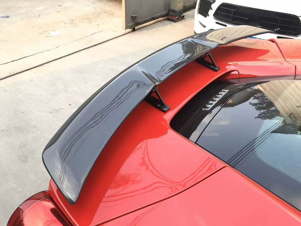 Ferrari 488 GTB Spider N-Style Dry Carbon Fiber Aero Kit – Front Lip, Side Skirts, Rear Lip, Wing & More