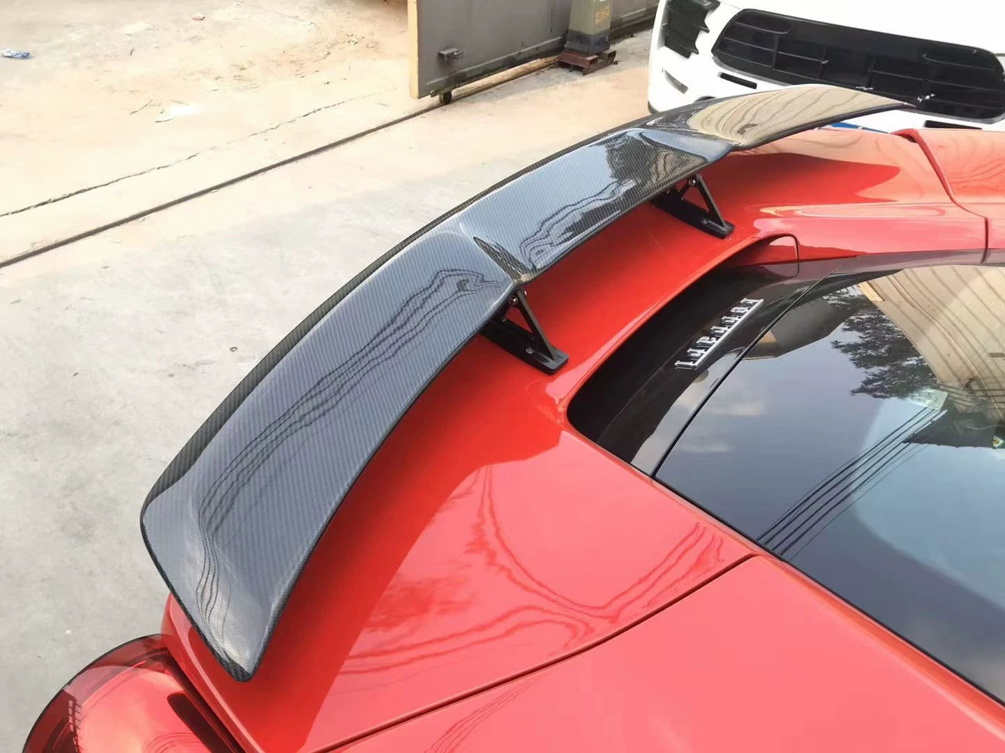 Ferrari 488 GTB Spider N-Style Dry Carbon Fiber Aero Kit – Front Lip, Side Skirts, Rear Lip, Wing & More