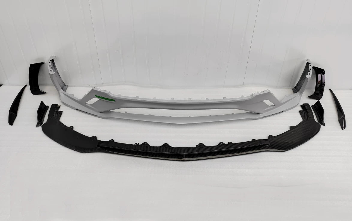 Bentley Continental GT MSY Style Dry Carbon Fiber Wide Body Kit – Front Lip, Fender Flares, Side Skirts, Rear Bumper, Hood, GT Wing, Mirror Covers & Trim
