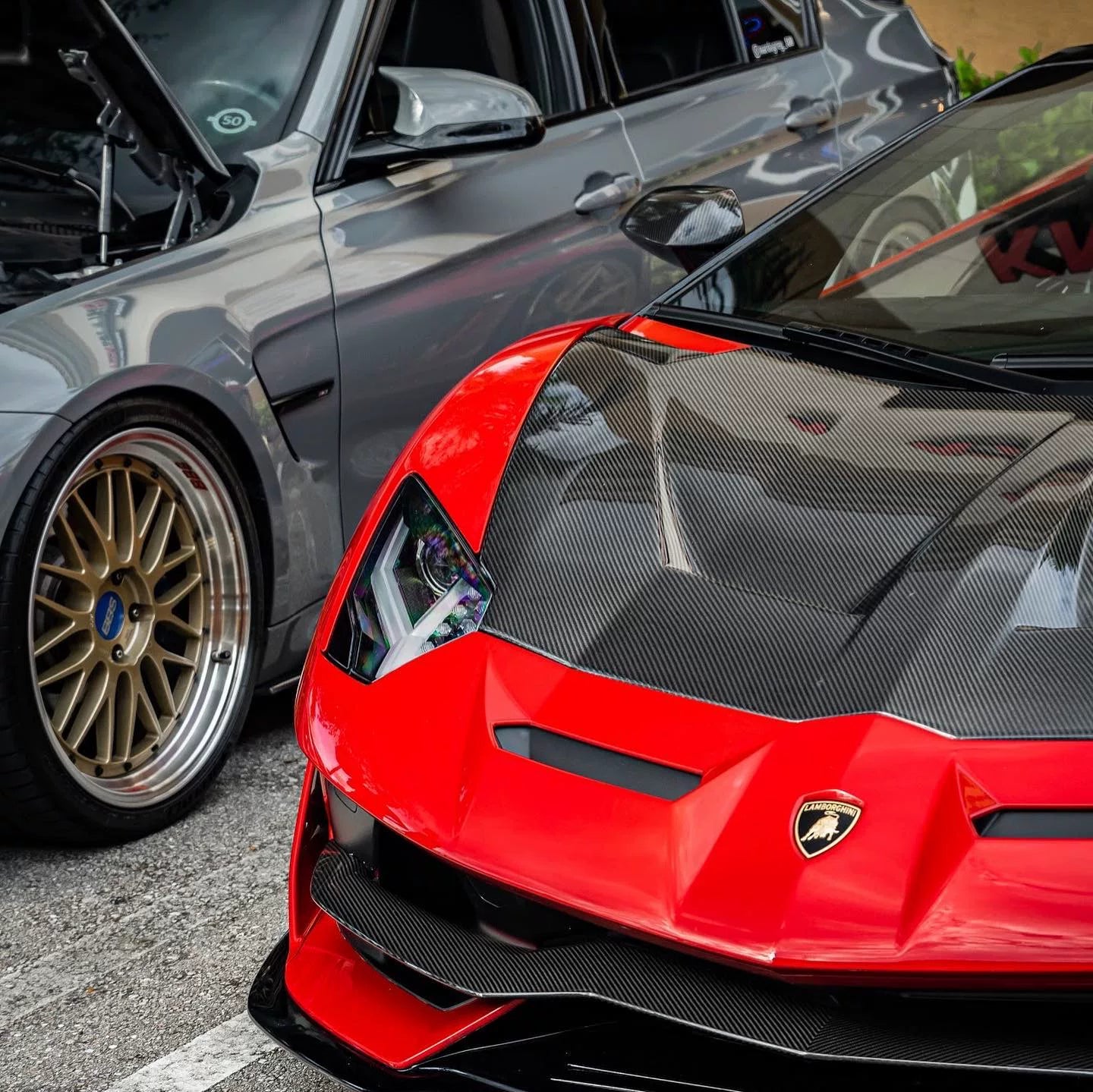 Lamborghini Aventador SVJ 1016-Style Dry Carbon Fiber Hood (LP700 / LP720 / LP740 / LP750)