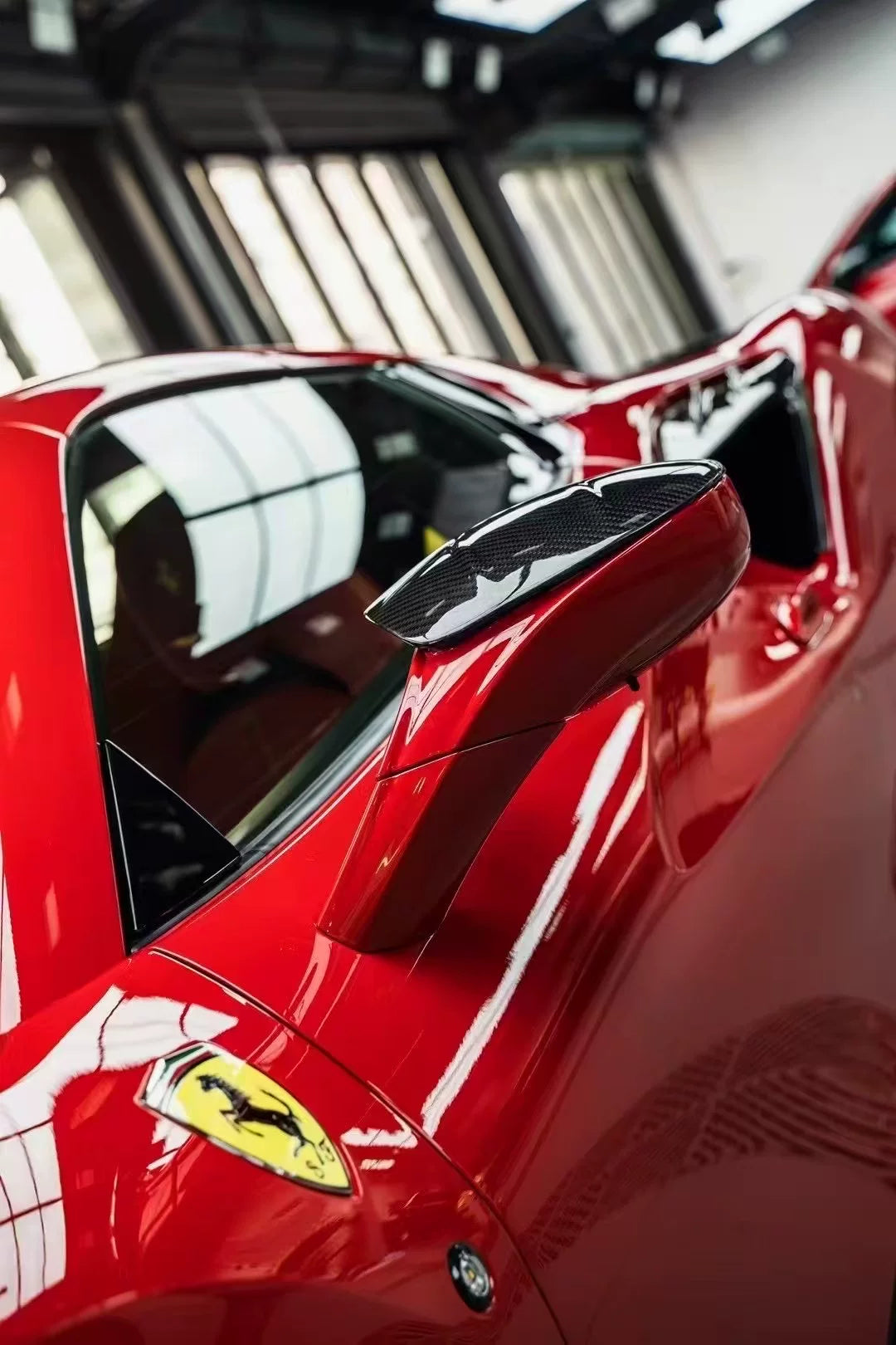 Ferrari F8 Tributo MSY-Style Dry Carbon Fiber Aero Kit – Front Lip, Side Skirts, Rear Lip, Wing, Canards & More