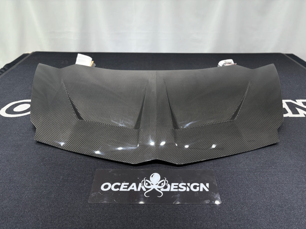 Lamborghini Aventador SVJ 1016-Style Dry Carbon Fiber Hood (LP700 / LP720 / LP740 / LP750)