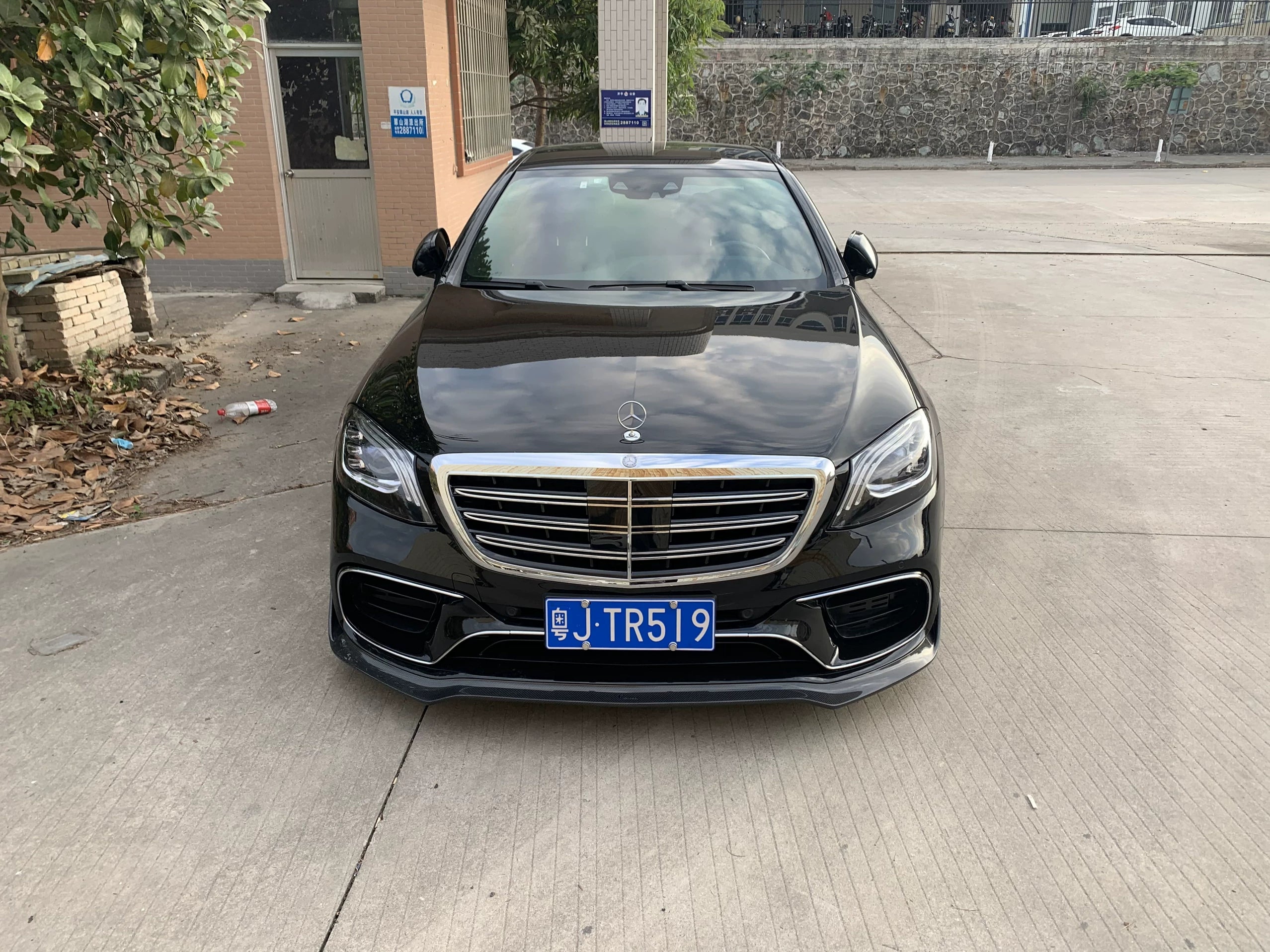 Mercedes-Benz S-Class S63 W222.2 MSY Style Carbon Fiber Aero Kit – Front Lip, Rear Bumper, Side Skirts, Rear Wing, Fender Flares, Hood, Mirror Covers