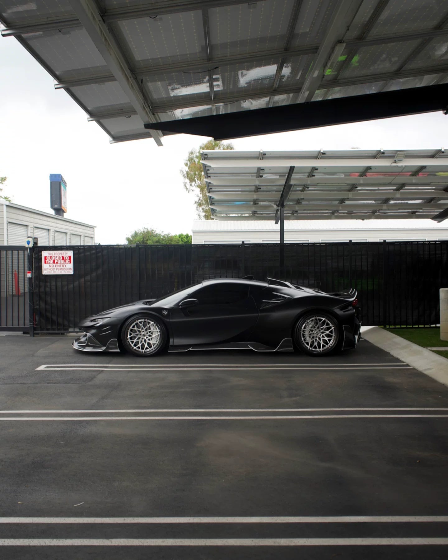 Ferrari SF90 MSY-Style Dry Carbon Fiber Aero Kit – Front Lip, Fenders, Side Skirts, Rear Lip, Wing & More